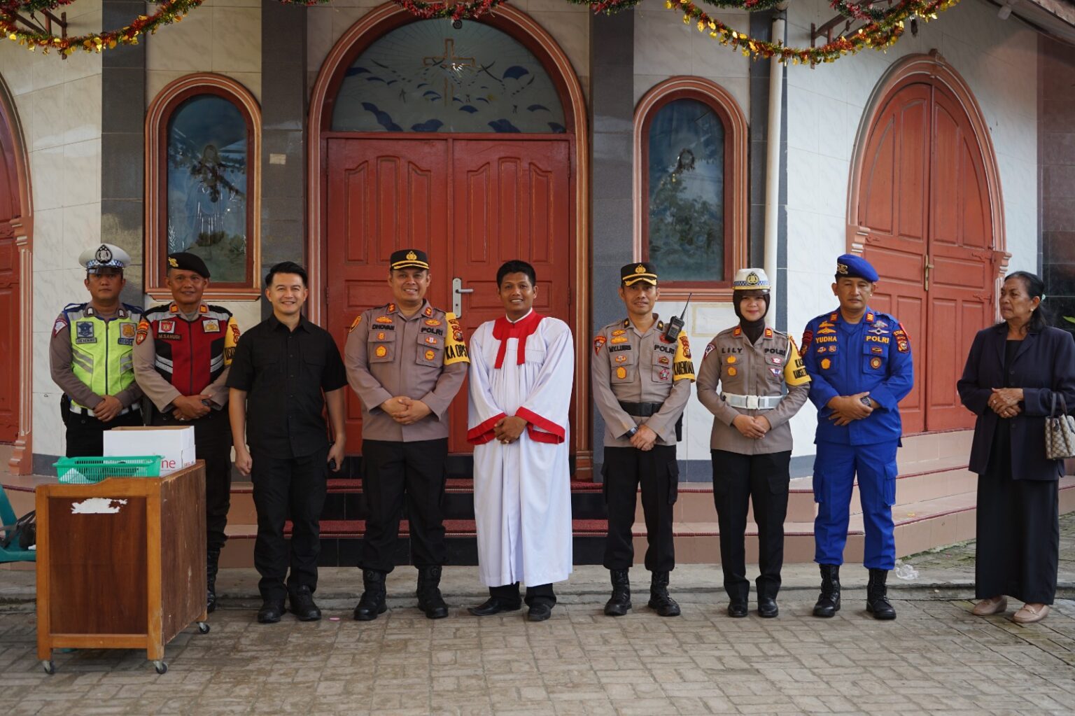 Kapolres Dumai Memastikan Keamanan dan Kenyamanan Natal di Wilayah Hukum Polres Dumai